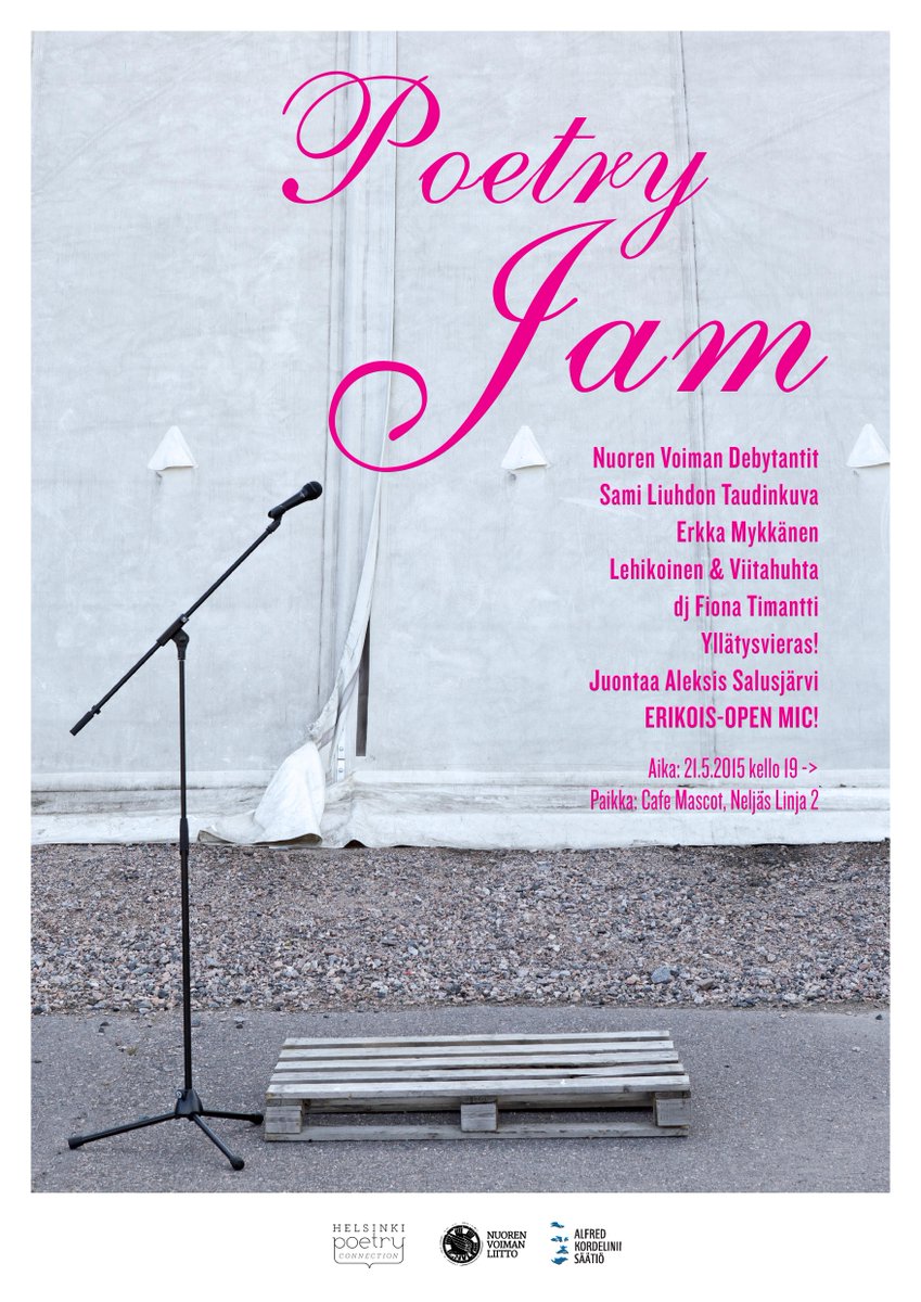 hpc_ry's tweet photo. Kevään viimeinen Poetry Jam on täällä! The last Poetry Jam of the spring is here! http://t.co/EEPuzOI9I0