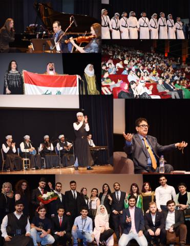 #OSA <a href="/IraqiClub_AUS/">Iraqi Cultural Club</a> hosted an enjoyable Iraqi Night event…attracted a big crowd! <a href="/AUSharjah/">American University of Sharjah</a>