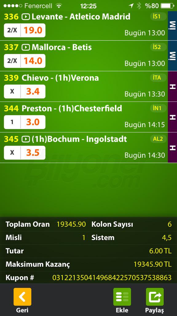 TIPSTER_MERT's tweet image. Oynattığım maç simülasyonlarına göre oluşturduğum kupon