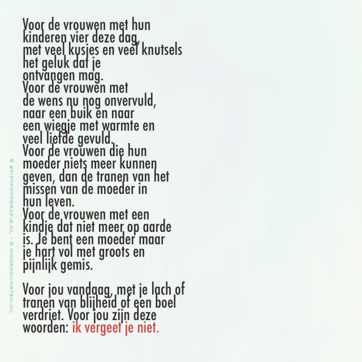 Jentl - Woordkunsten on Twitter: "Voor jou, dit #gedicht op deze #moederdag.  Deel gerust. #woordkunsten http://t.co/iV4x3hWqjt" / Twitter