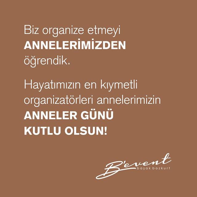 beventcomtr's tweet photo. Hayatımızın en kıymetli organizatörleri annelerimizin, anneler günü kutlu olsun! http://t.co/IJ36mRYOrI