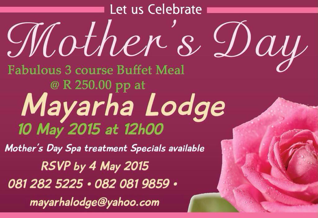 MayarhaLodge's tweet photo. Wishing all Mothers a special day filled with LOVE 💞 #MothersDay http://t.co/bGq4cKTN3h