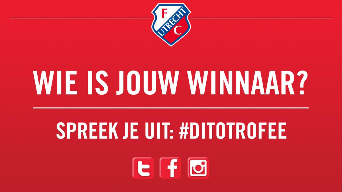 fcutrecht's tweet photo. Wie is jouw favoriet voor het winnen van de David di Tommaso Trofee? Laat het ons weten, gebruik #DiToTrofee. #utrexc http://t.co/ewiQDgAeIb