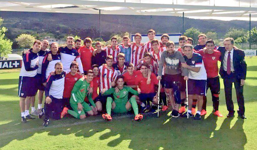 FansAlexRemiro's tweet photo. Con esfuerzo, lucha, sacrificio, sudor y lágrimas llega la recompensa..
JUGAREMOS EL PLAYOFF DE ASCENSO @AthleticClub http://t.co/3GT4TYLwXI