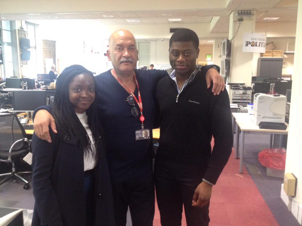 UKPatchwork's tweet photo. Patron @JPonpolitics interviewed #Patchworkers Temi & @ChidiSpeaks about
#GE2015 results @bbc5live #GEtinvolved2015 http://t.co/1DoRl7X6KT