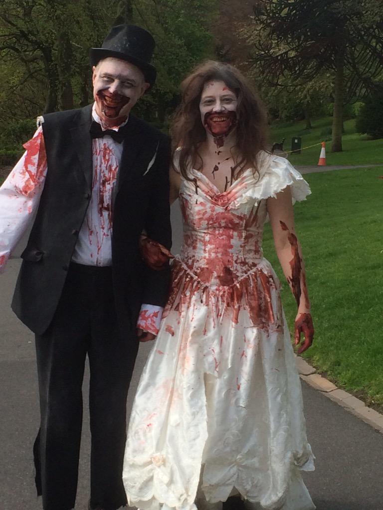 What a lovely couple.