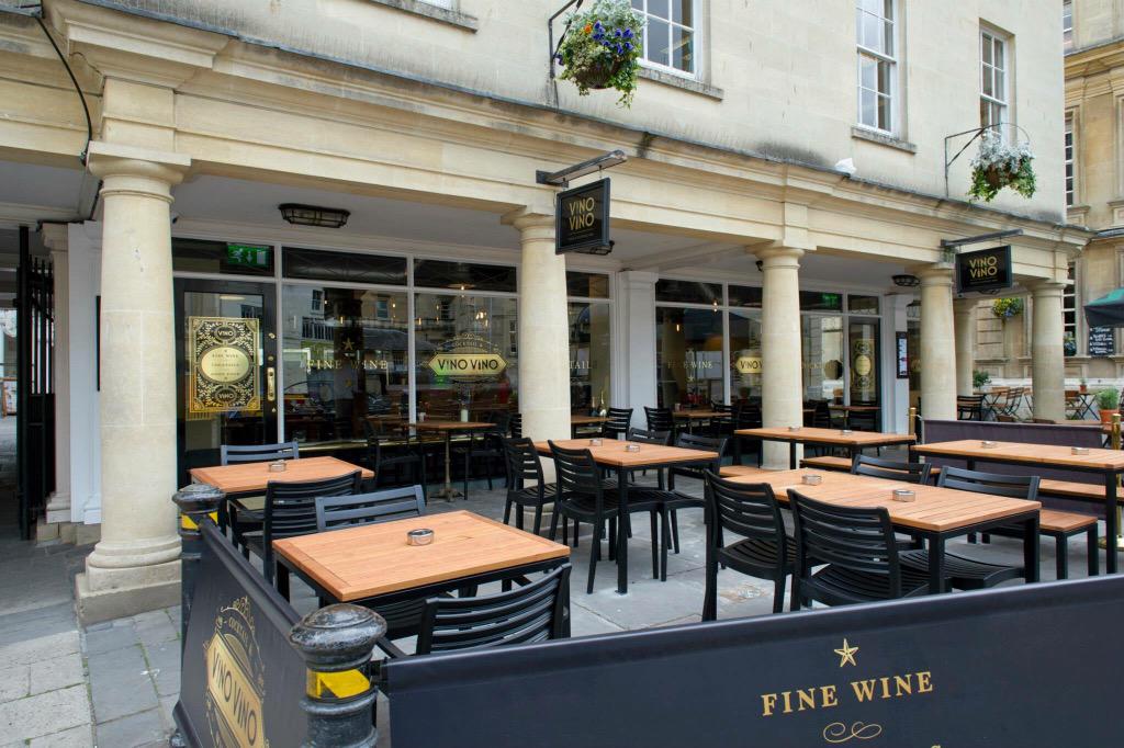 vinovinobath's tweet photo. Here's our first tweet &amp; some photos of our wine bar &amp; terrace!
@inbath @BathLifeMag @WeLoveBath @CrumbsMag http://t.co/a7gmbqfsqg