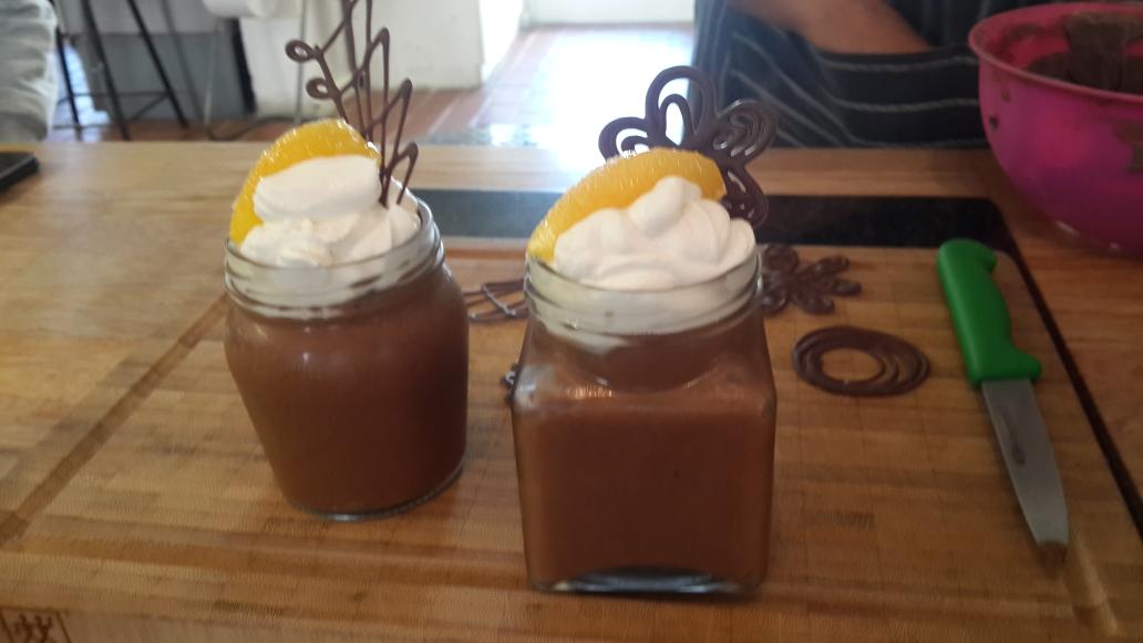 DebbieAyub's tweet photo. The most sumptuous decadent and easy to make Chocolate Mousse by @chefangieboyd at @senseoftasteCT #killergood http://t.co/tGQ3NGs3Vz