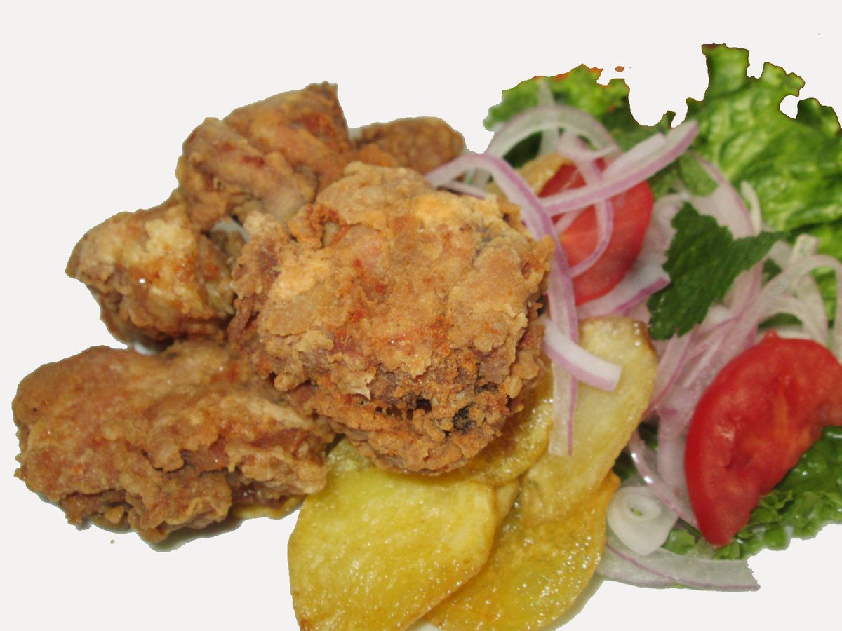 elfuegocusco's tweet photo. chicharron de pollo http://t.co/7n7BB5EY9R