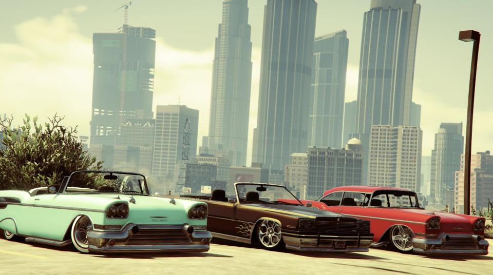 JDMisFuck_'s tweet image. "@vf860style: Completion…🔧
ﾄﾙﾈｰﾄﾞ完成🔧
Familyが､来てくれて🚗祝って✨
その後🚗撮影会…(^^)

 #PS4 #GTAV #GTAOnline  #gtaphotographers http://t.co/C8VihiNfag"