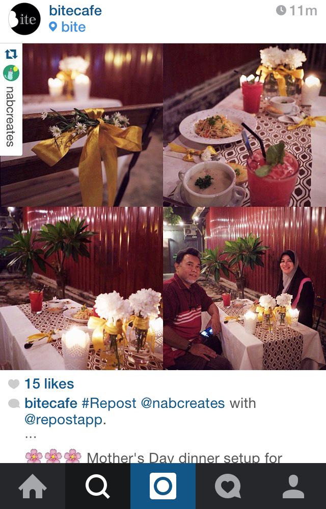 paish93's tweet photo. Sweetnya MAMA ABAH . Happy Mother's Day mama . Thanks #bitecafe #nabcreates http://t.co/Wfn00NNSKh