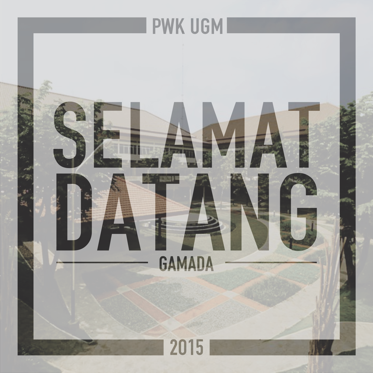 pwkugm2014's tweet photo. Selamat Datang!
Selamat buat adek adek yang telah diterima di Teknik Perencanaan Wilayah dan Kota UGM 2015! #pwkugm15 http://t.co/NcrJute99t