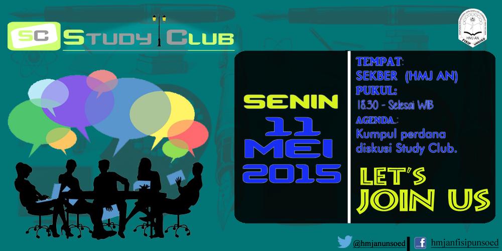 hmapunsoed's tweet photo. Malem ANers! Besok malem bakal ada acara study club di sekber HMJ AN, jam 18.30. Kita bakalan diskusi bareng2 haha 😆 http://t.co/80wMFQSOls