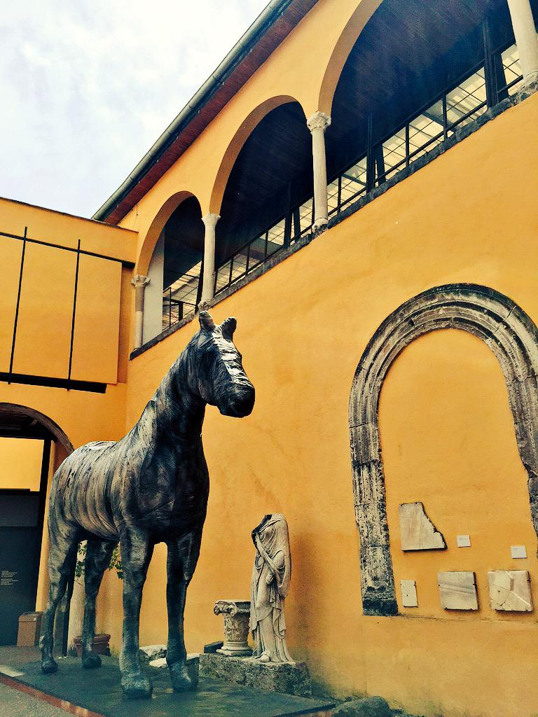 MuseoArcheoSA's tweet photo. Una nuova opera @MuseoArcheoSA nata dal Workshop d'arte di Christian Leperino e il  @SabatiniMenna @fonderie http://t.co/sSg8S2ZTVm