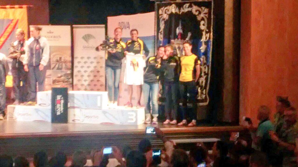 UMEgob's tweet photo. El equipo femenino del #BIEM2 consigue el tercer puesto en los #101kmRonda  Felicidades a nuestras campeonas!!! http://t.co/BGv1LF4q2i