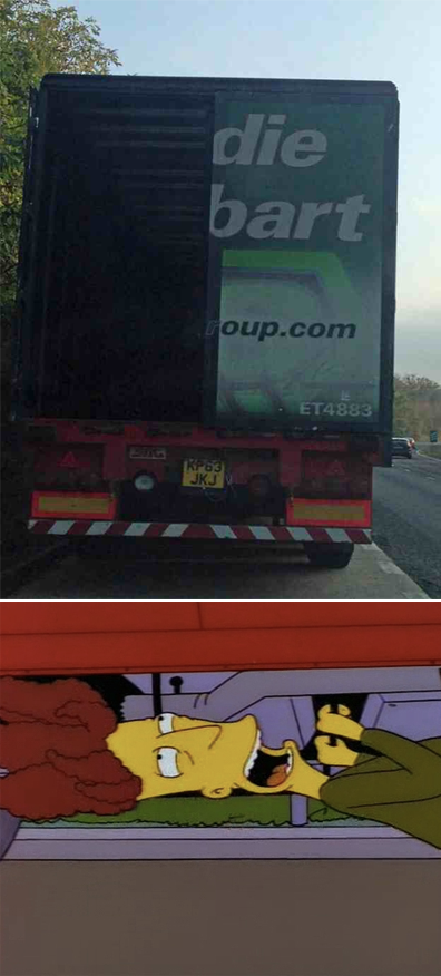 paddypower's tweet photo. Something not right about this Eddie Stobart truck... http://t.co/1rGaP7xVUT