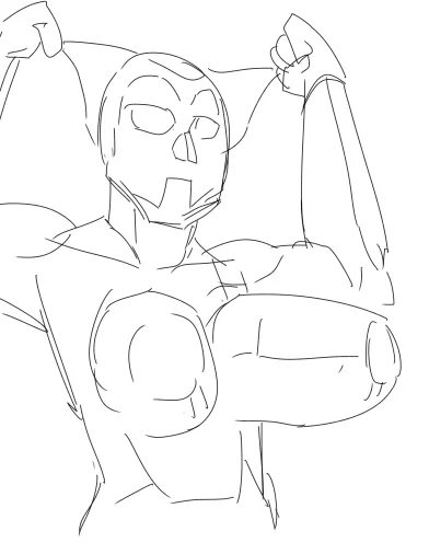 いま友達がロケットおっぱい描いてって言うから描いたやつ 
