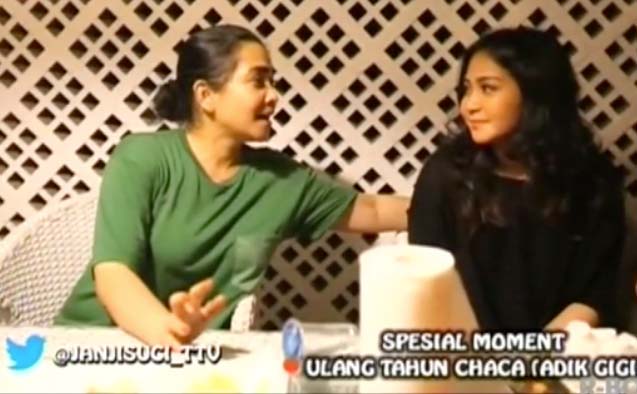 MrGetar's tweet photo. picture by Mama Rieta n Kak Chacha #JanjisuciRaffiGigiTTV 100515 http://t.co/bh4enByHVO