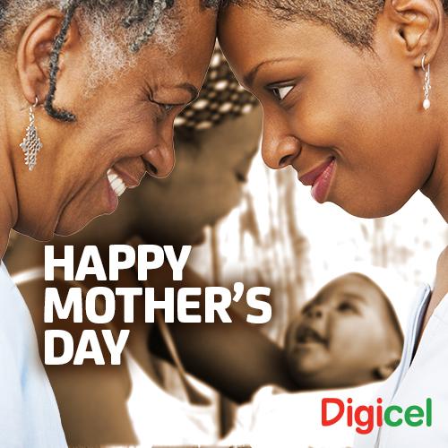 DIGICELJamaica's tweet photo. "A Mother's love is the fuel that enables a normal human being to do the impossible." #HappyMothersDay http://t.co/iFRF1lnTY7