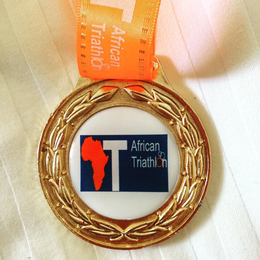 I did it!! I am the African Paratriathlon Champion with a new PB of almost 20 mins!#heartofiron #AfricanChampionships