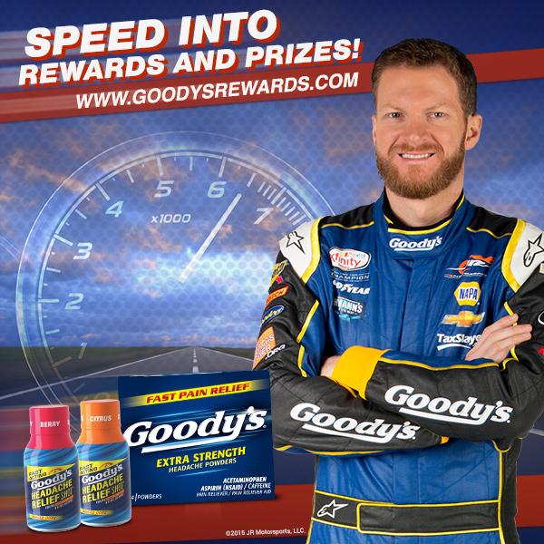 GoodysPowders's tweet photo. #Speed into #rewards & #prizes by signing up for the #GoodysRewards program. http://t.co/SLRWvQ0zOf http://t.co/0WcC61eYLu
