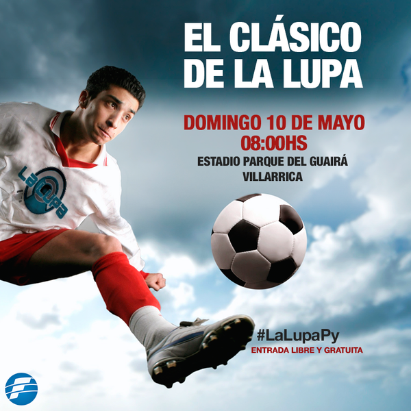 TelefuturoInfo's tweet photo. ¡Hoy por @Telefuturo una nueva edición de #ElClásicoDeLaLupa desde #Villarrica #LaLupaPy! http://t.co/VbkEbQJ9qY