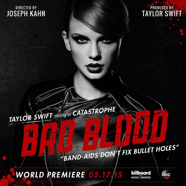 ZelebSpain's tweet photo. .@taylorswift13 desvela quiénes son las famosas que aparecerán en #BadBloodMusicVideo http://t.co/jTc2IbbAEF http://t.co/pOaY5Kt4Es
