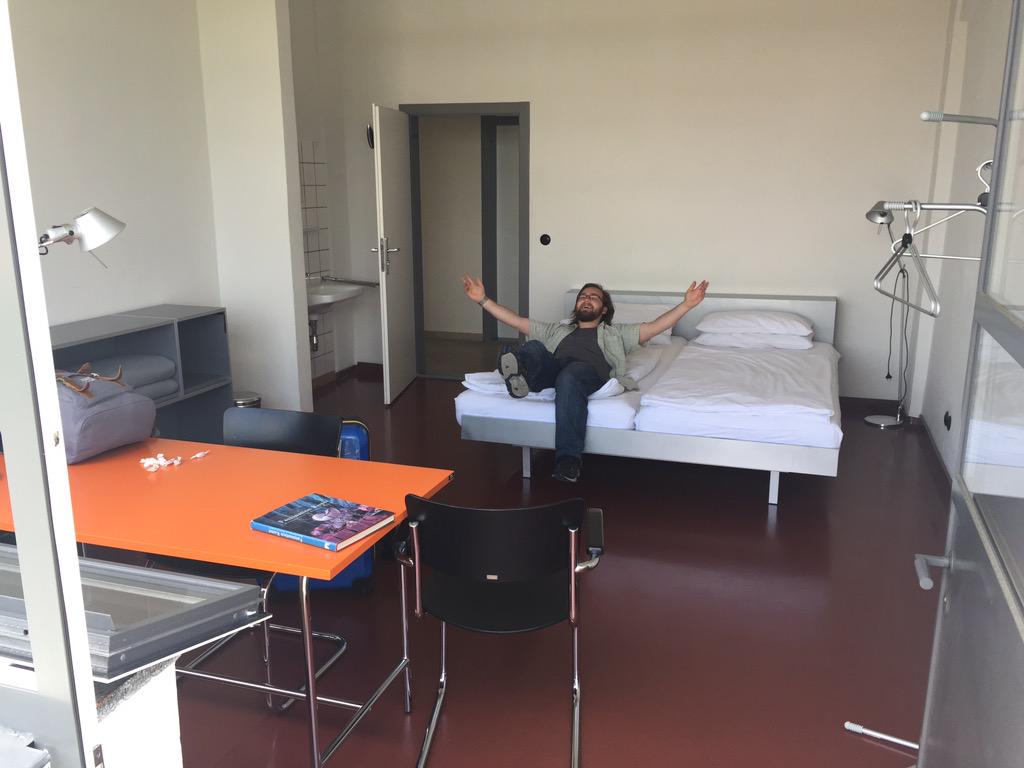 UtahStateASLA's tweet image. Check out where we staying tonight!!!  #Bauhaus #Germany #LAEP #utahstate #usu #asla