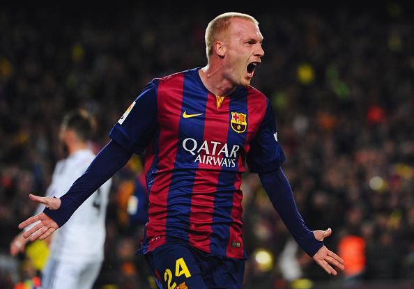 ChampionsLeague's tweet photo. .@FCBarcelona defender Jérémy
Mathieu has recovered from an achilles injury &amp; is available to face @FCBayern. #UCL http://t.co/cMOu9HiK8b