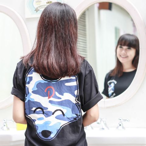 Tees • WOLFY CAMO • Size: M/L/XL • IDR: 105.000 • UNISEX • Available at shophouse &amp; online order 0877 8847 0662