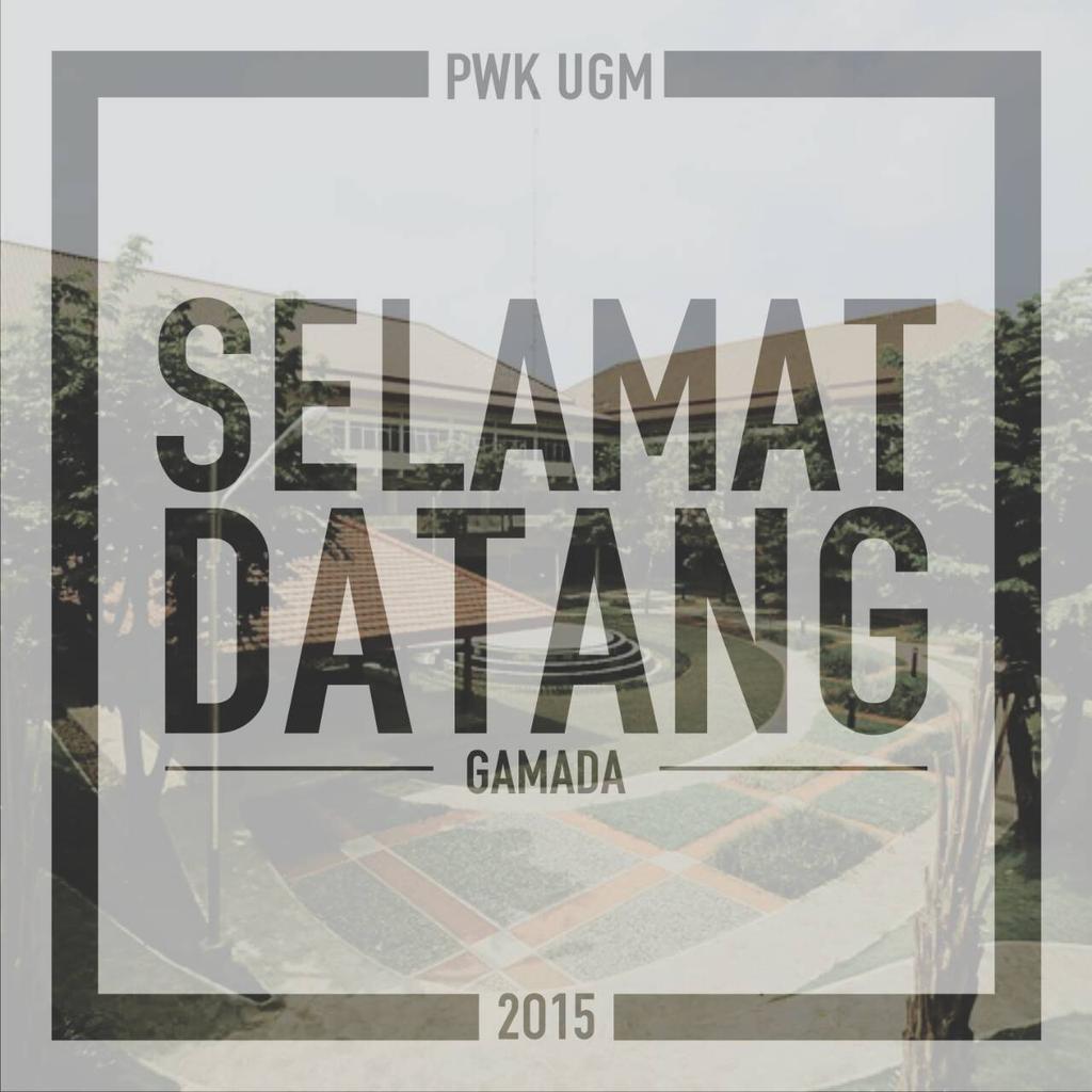 pwkugm2014's tweet photo. Selamat Datang, gamada 2015 di Teknik Perencanaan Wilayah dan Kota UGM! #pwkugm15 cc: @UGMsolidarity http://t.co/kQ2kF5xf6f