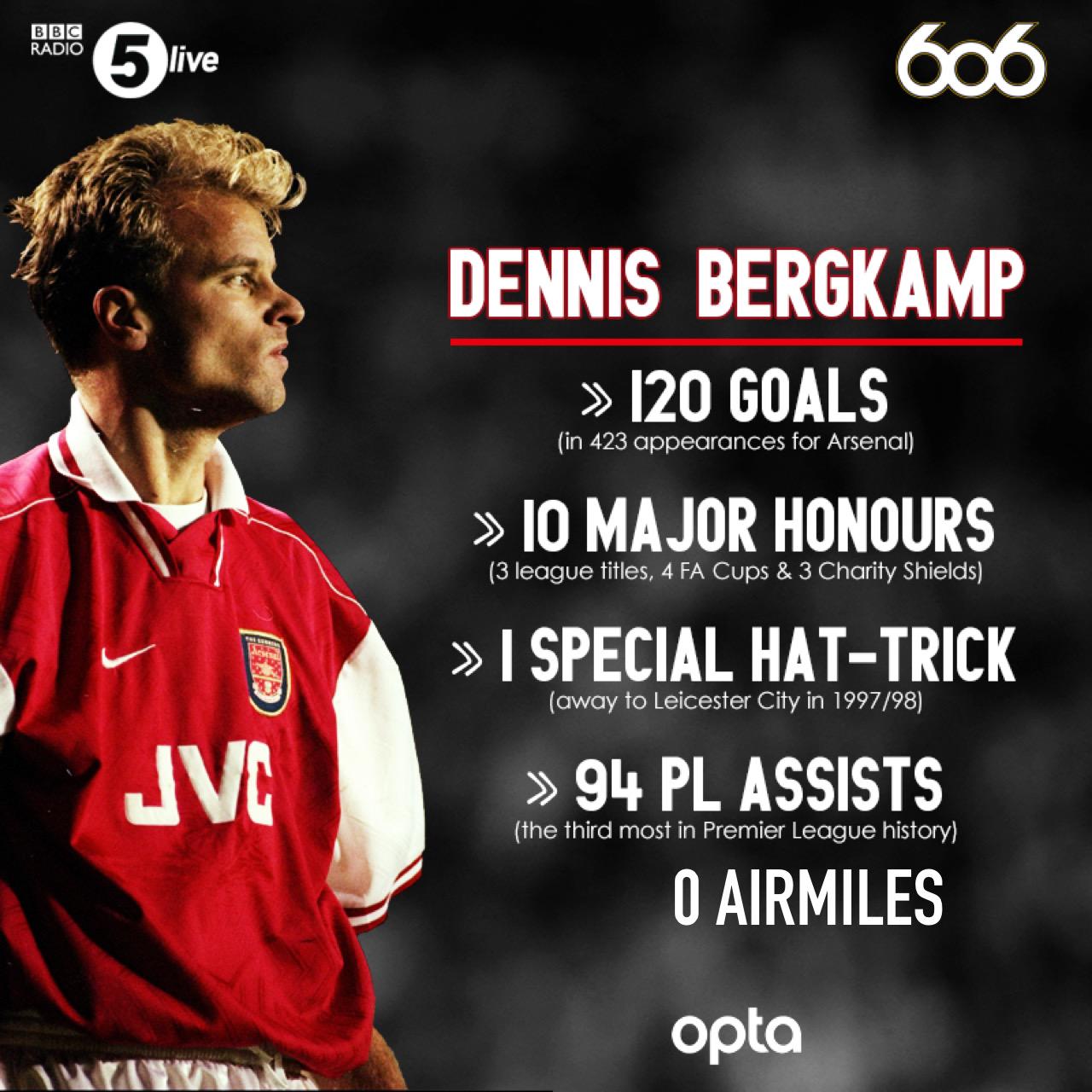 Happy 46th birthday to Dennis Bergkamp, &amp; legend. 