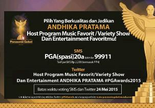 _SBciamis's tweet photo. Yuk SB vote papa @dhikacungkring at #PGAwards2015 yang bnyk ya;) http://t.co/TTkkxsuUzm