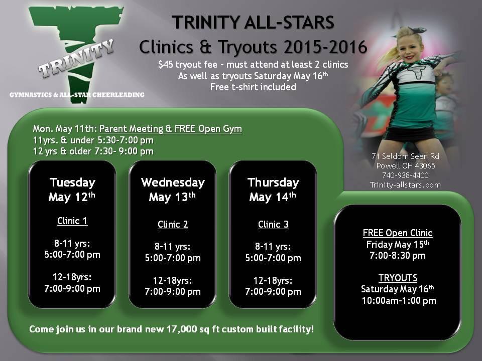 VizionAthletix's tweet photo. New season begin tomorrow #trinityfamily #believe15-16 #bowstotoes http://t.co/EfGJWaQCJL