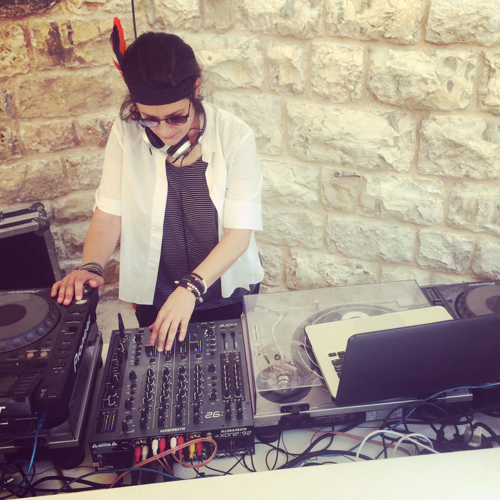 commonfest's tweet photo. DJette on the decks! #CommonFestBeirut http://t.co/zK0irDJq0p