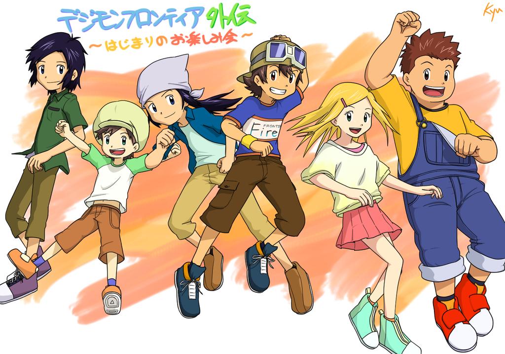 デジモンフロンティア外伝！！衣装替えだよ～