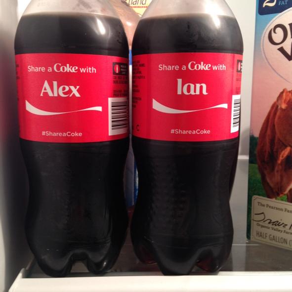 RN_Proofreader's tweet image. Coke and a smile.