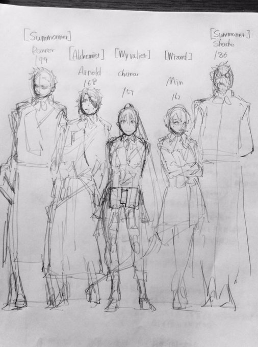 *characters 