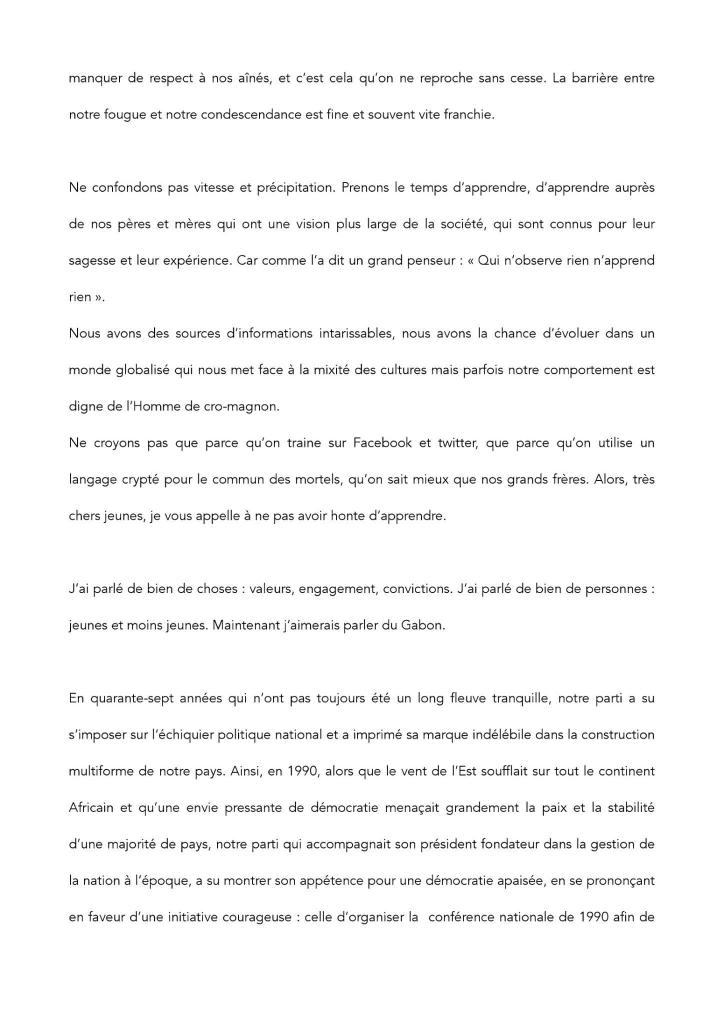 Discours du DF <a href="/AnthonyTome/">Anthony Tome</a> lors du 47 ème anniversaire du PDG 1/2