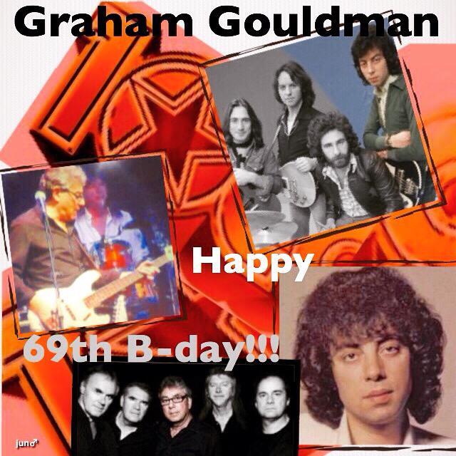 Graham Gouldman 

( B, V & G of 10cc )

Happy 69th Birthday to you!!!

10 May 1946  