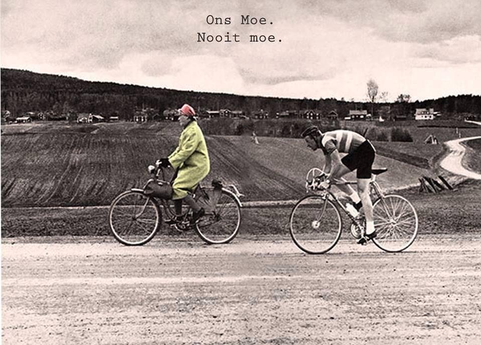 Moeders - je hebt er maar een! Eer ze elke dag. Tip: maak een afspraak om weer eens met haar te fietsen en tracteer!