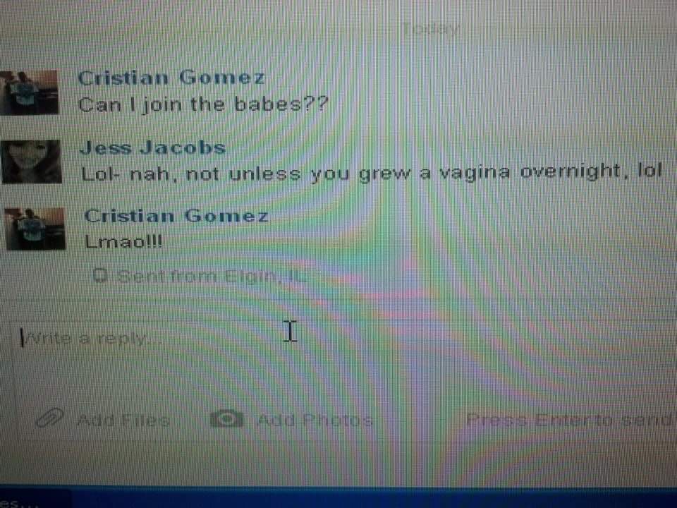 BfBabes's tweet photo. BABEs are for females onky, lol. Check out this pic! http://t.co/51mHaueCfS