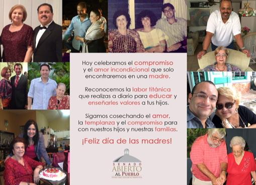 Felicidades a todas la madres en su día!