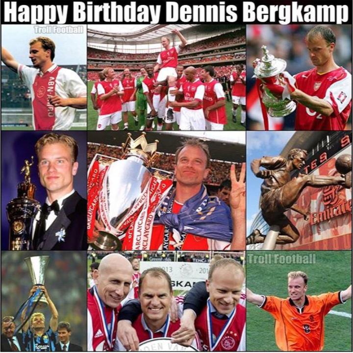 Happy Birthday Dennis Bergkamp 