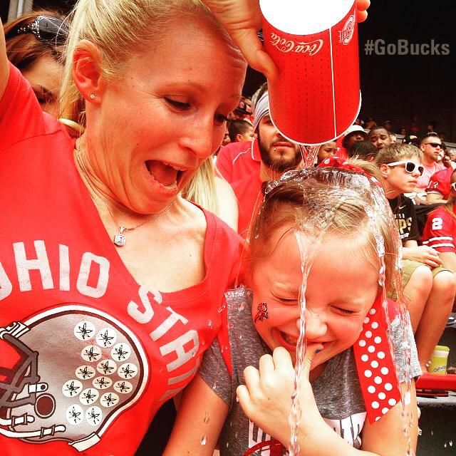 OhioStAthletics's tweet photo. 🌸 Happy #MothersDay! ❤️ 
It's your day, mom. You can do what you want. #GoBucks http://t.co/5UueyL0HVr