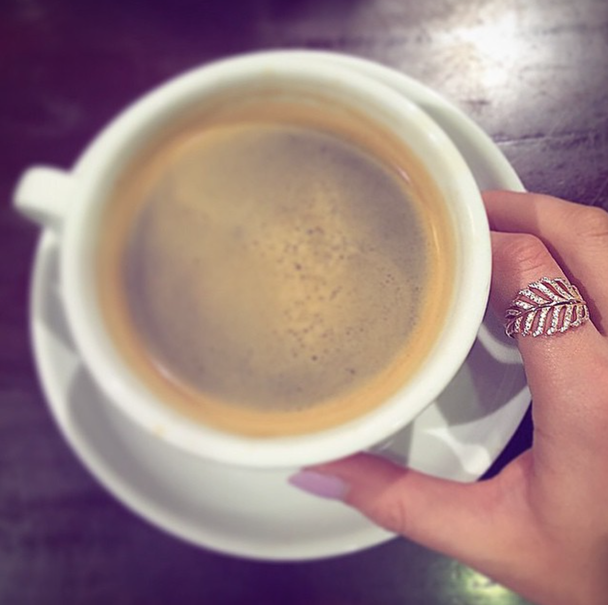 Coffee break with our "MIRABEL" 18t rose gold ring ☕️ #coffee #sunday #ring #rosegold #fashion vintagestyler.co.uk/mirabel-rose-g…