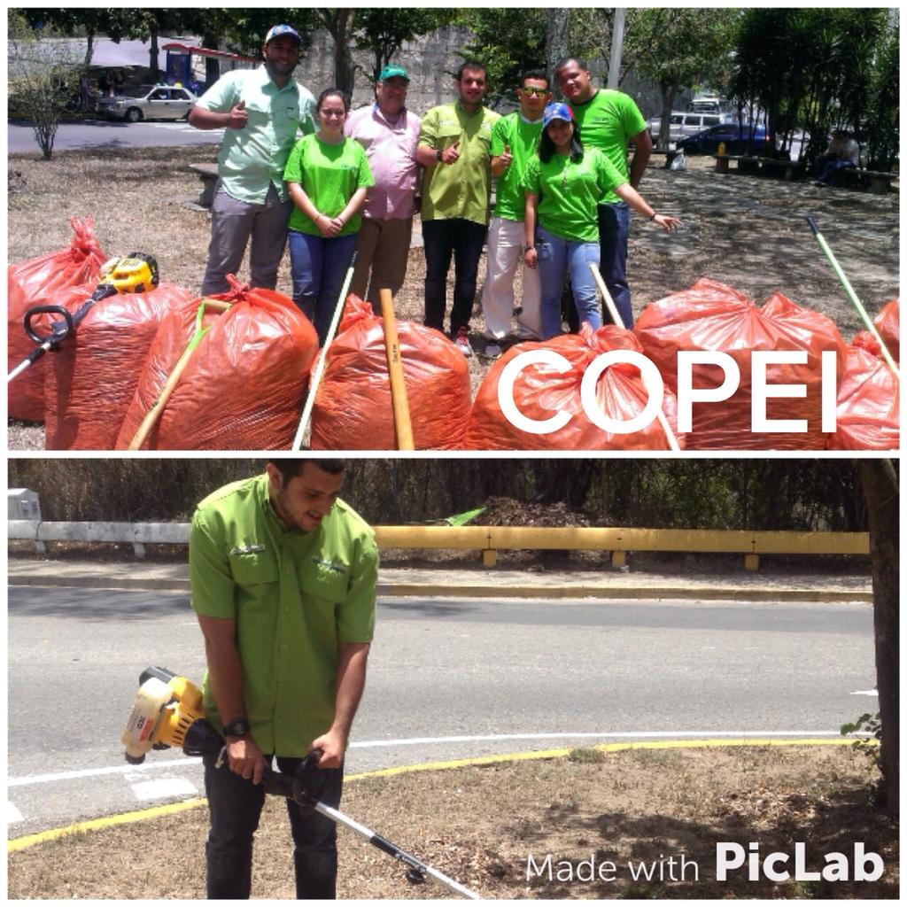 copeielhatillo's tweet photo. "Enseñando a Cuidar" muchos desechos solidos que generan incendios fueron recogidos ayer por Copei El Hatillo http://t.co/1WryQXQR0t