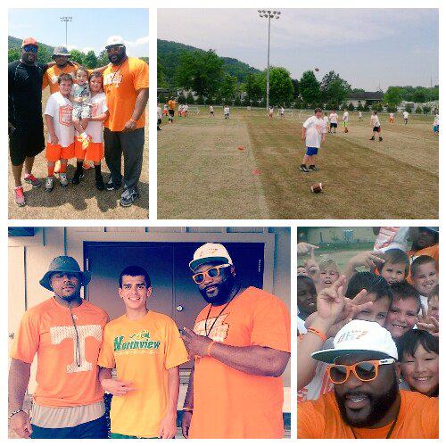 jabaridavis_VFL's tweet photo. Thanks 2 All The 35 Kids &amp; Parents Who Came Out Yesterday To My 1st Camp This Season We Had A Blast! #TennTraincamp http://t.co/QbJqz72OPm