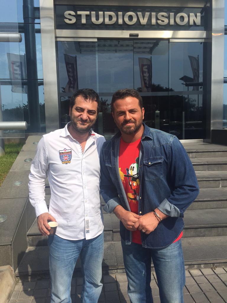 fakihn's tweet photo. Finished shooting an Amaziiiiiiing episode of #Hayda7akeh with a true star, the talented @youssefalkhal . http://t.co/vmTwLj4qQw