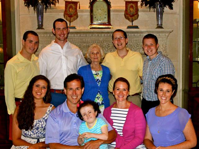 karensantorum's tweet photo. I love walking through life w you @RickSantorum and wish you a Happy Birthday and year ahead. I love you so much! http://t.co/2SMOZsd8CX